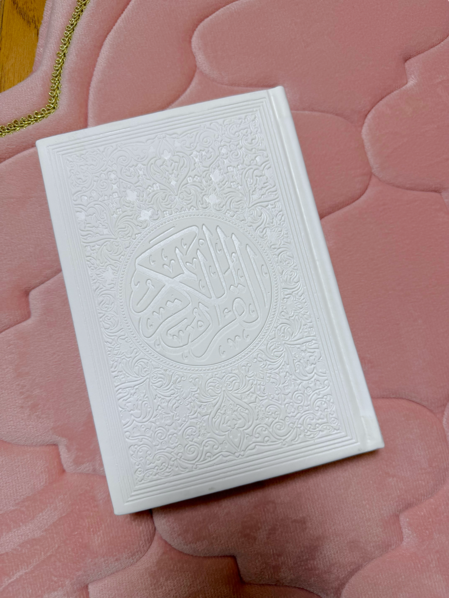 Baby blue Quran Book