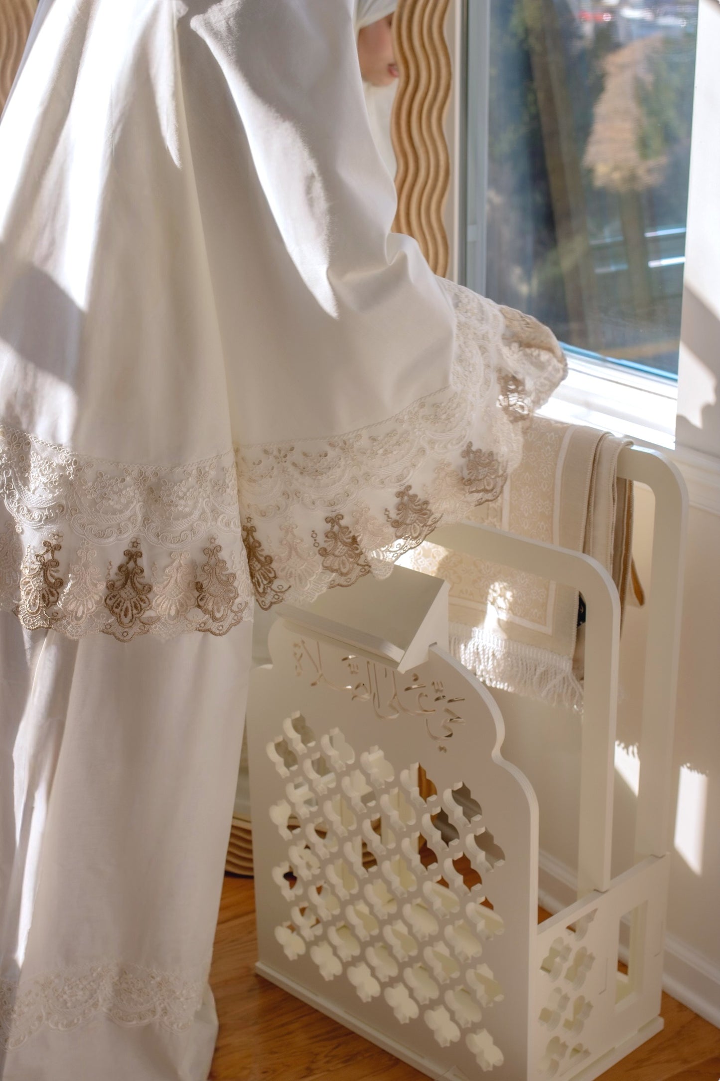 Beautiful blue Handmade Prayer Set Timeless Design