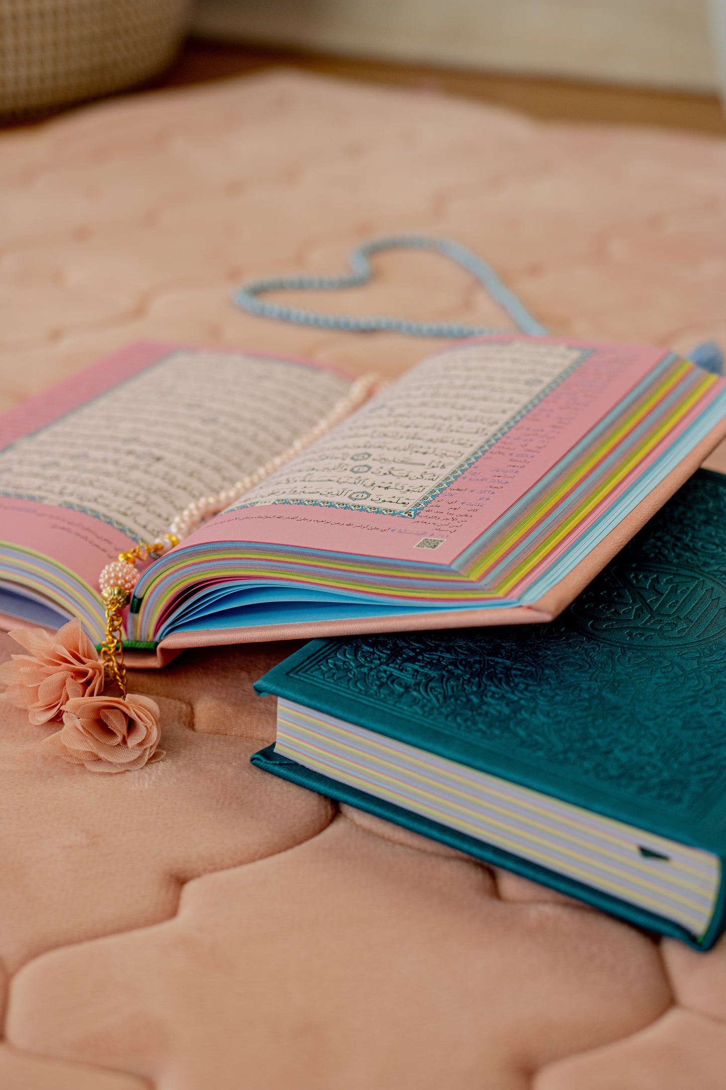 Pink Quran Book