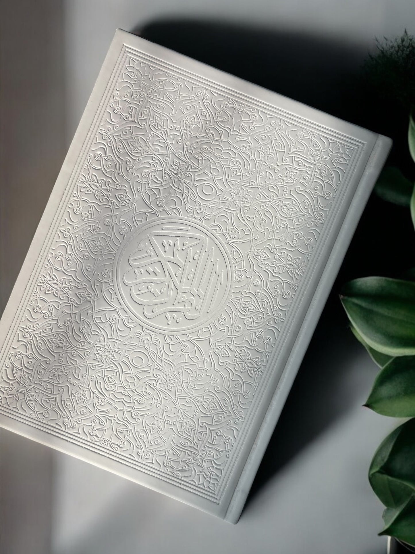 White Quran Book