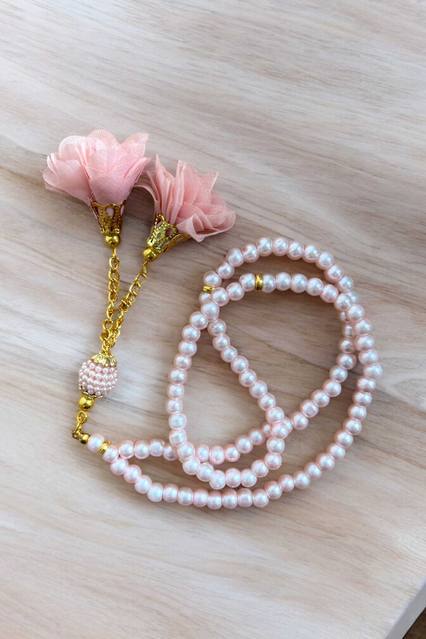 Prayer Beads - Baby Pink